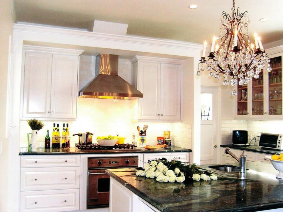 Кухонные люстры в классическом стиле