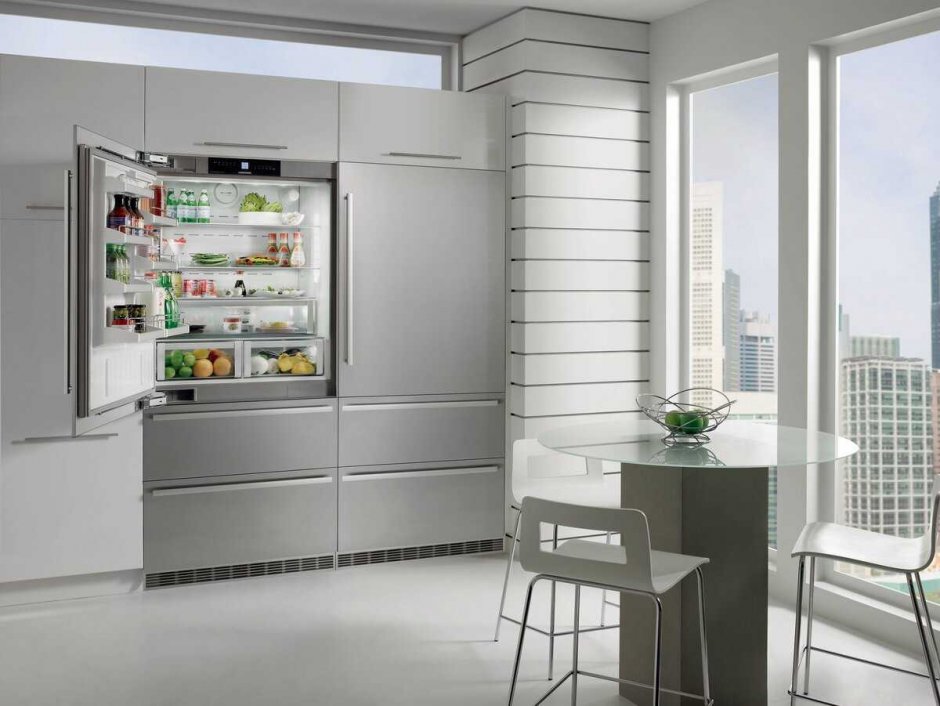 Холодильник (Side-by-Side) Maunfeld mff177nfsb