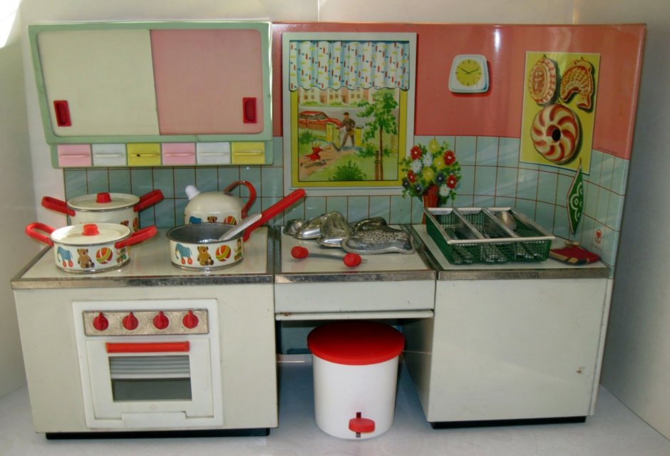 Игрушечная кухня Советская