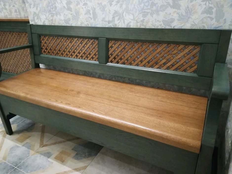 Скамейка кухонная деревянная