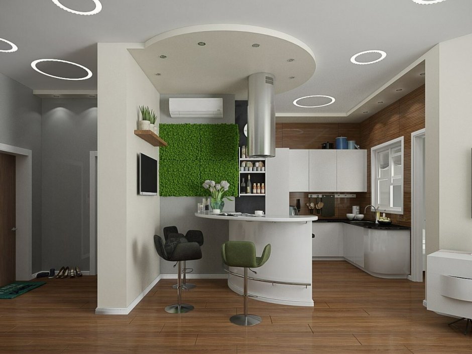 Дизайнерский интерьер 2 комнатной квартиры