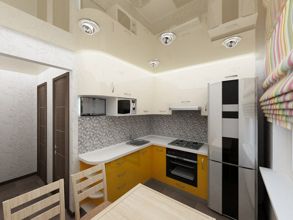 Дизайн кухни 6 м2