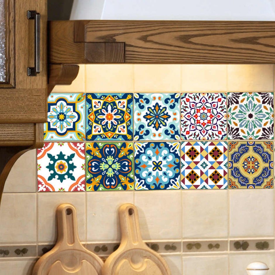 Марокканская плитка в интерьере кухни