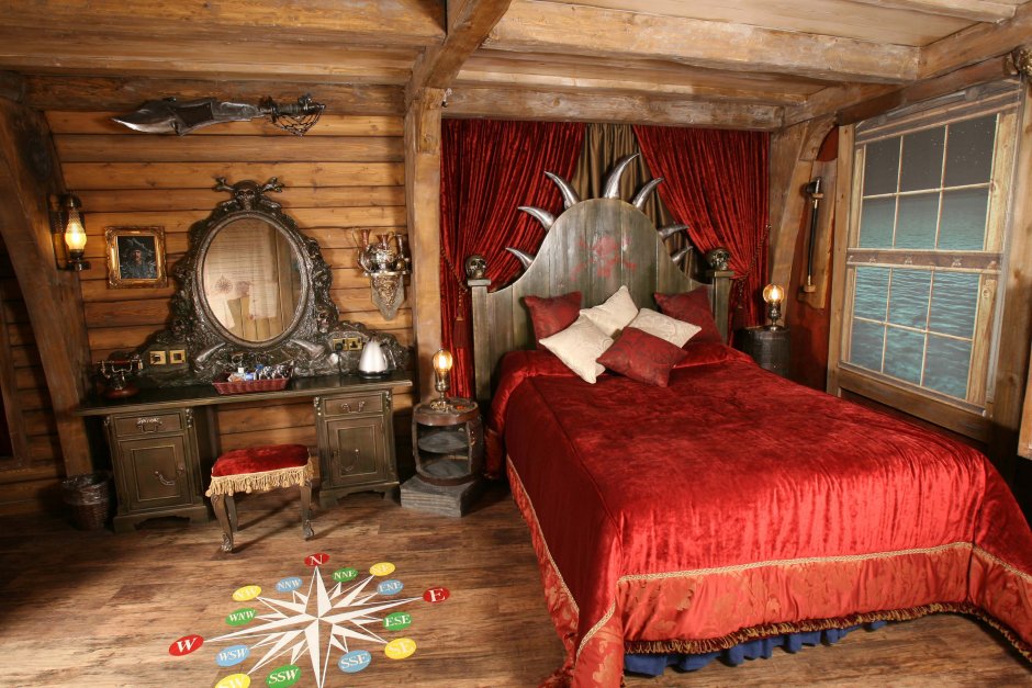 Спальня в стиле пиратов