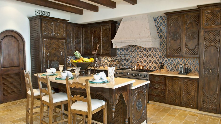 Кухня в стиле Марокко Восток