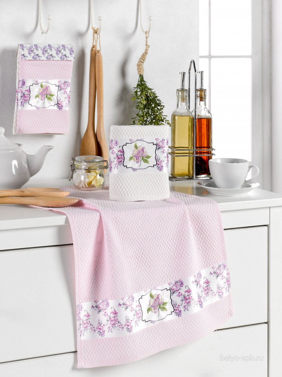Красивые кухонные полотенца