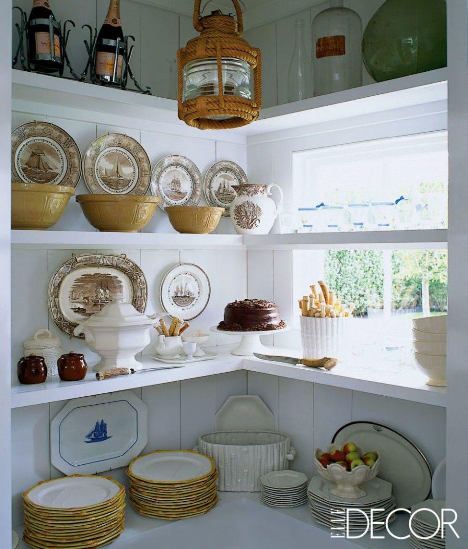 Посуда для кухни в стиле Прованс (35 фото)