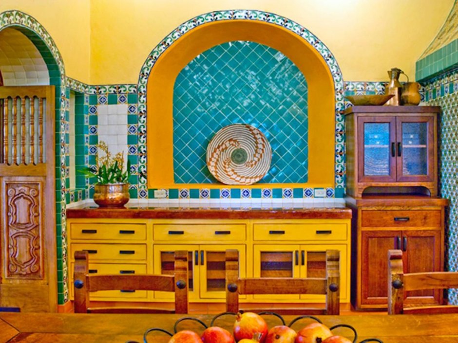 Кухня в стиле Мексика