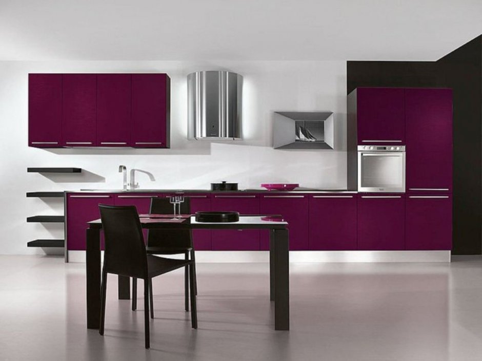 MGS кухня пурпур