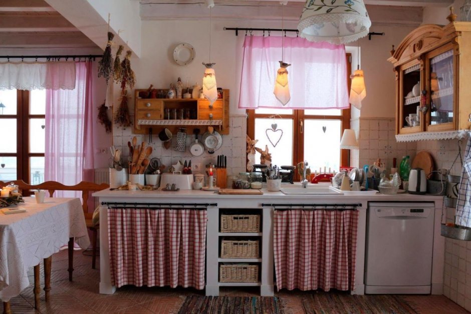 Кухни в деревенском стиле в доме