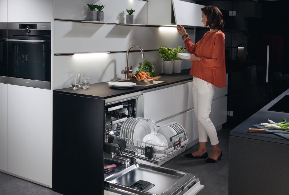 AEG fsr93800p COMFORTLIFT встраиваемая посудомоечная машина
