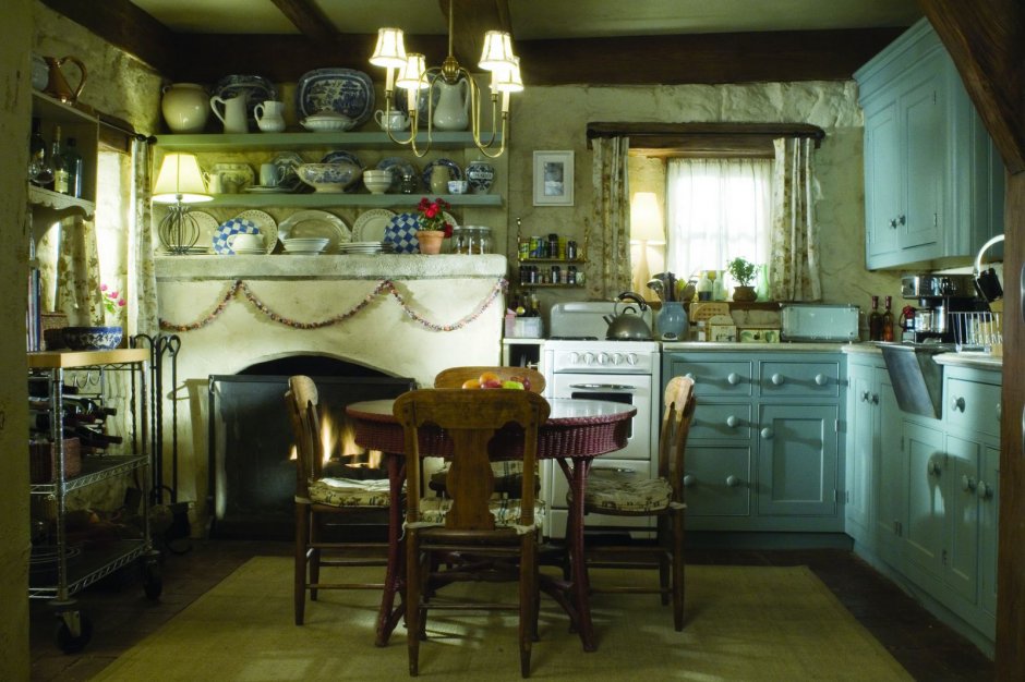 Кухня в английском деревенском стиле