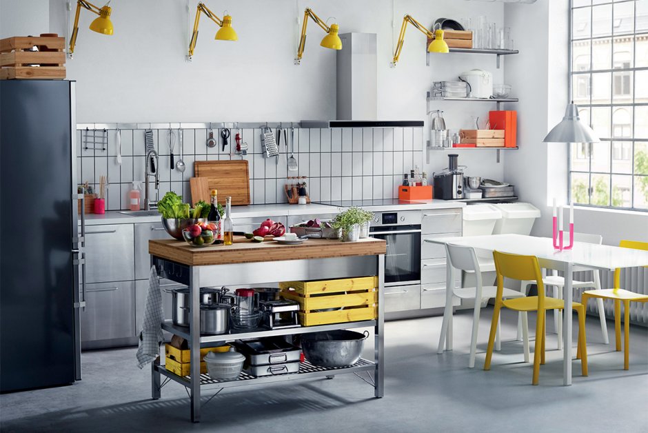 Ikea кухня Гревста