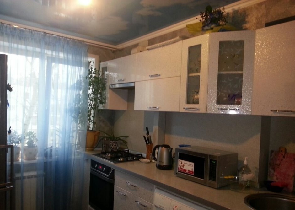 Кухня в двухкомнатной квартире Ташкентской планировки