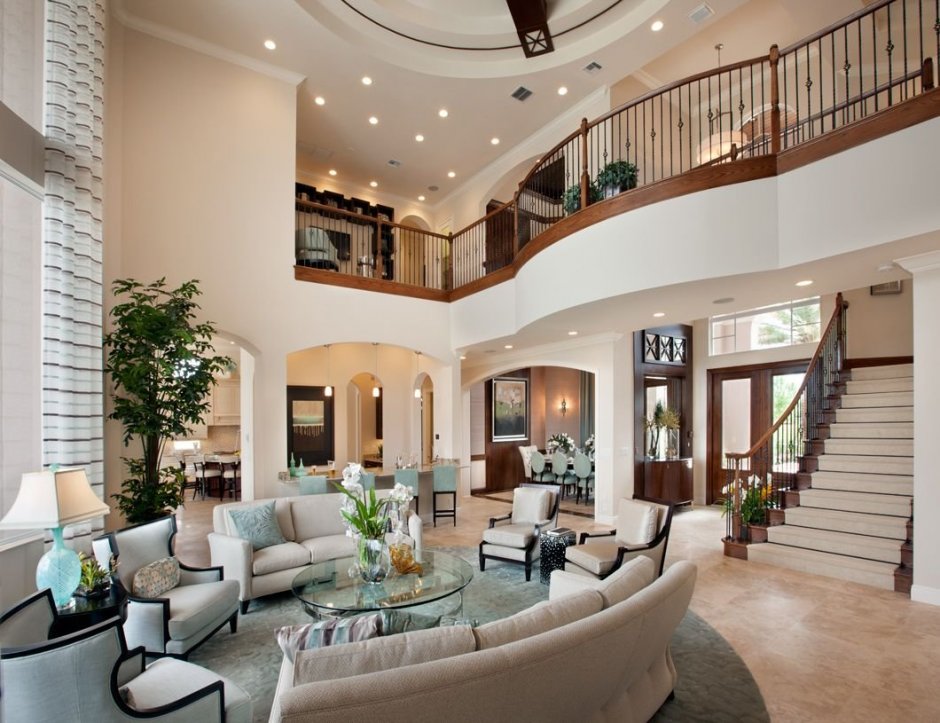 Luxury Mansion Interior гостиная