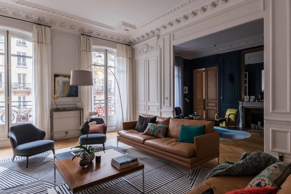 Парижский стиль в интерьере городской квартиры