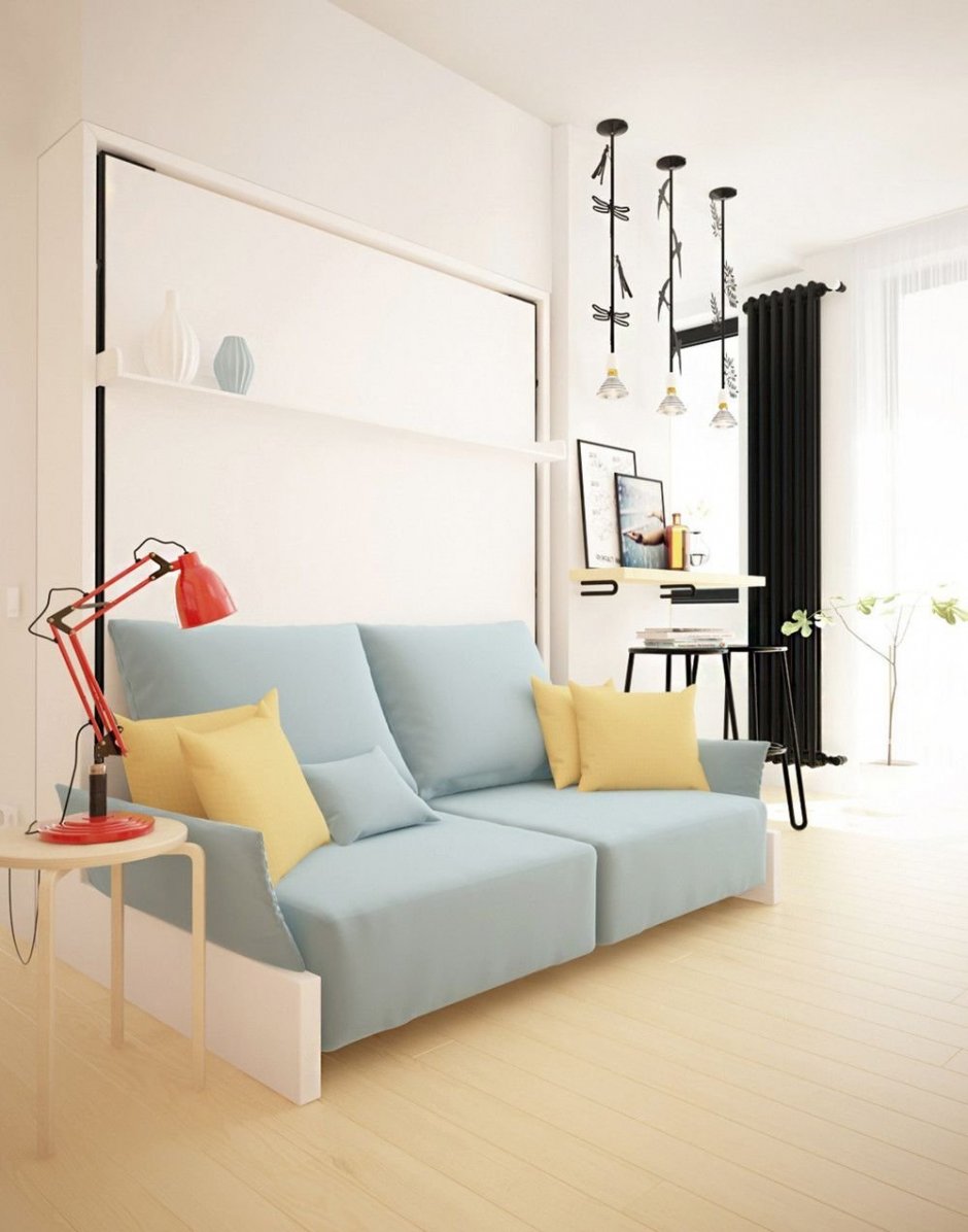 Современные диваны для однокомнатной квартиры