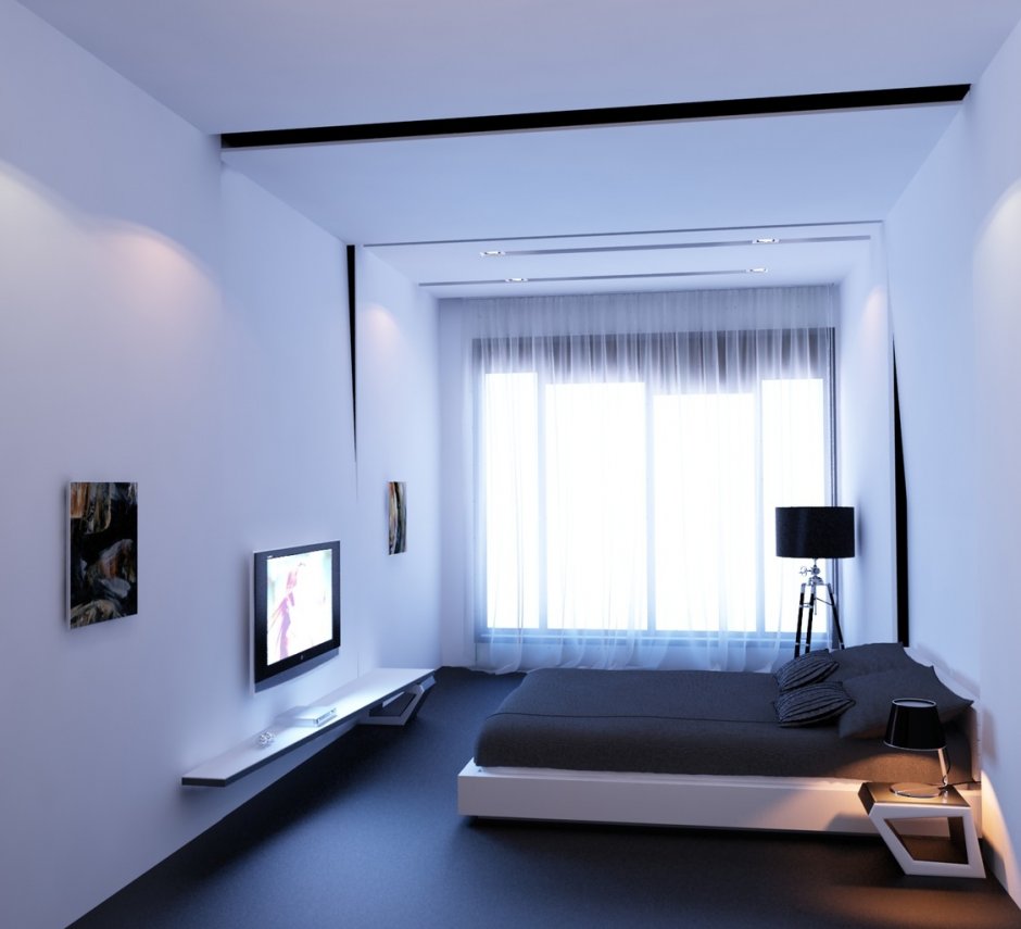 Комната в минималистичном стиле