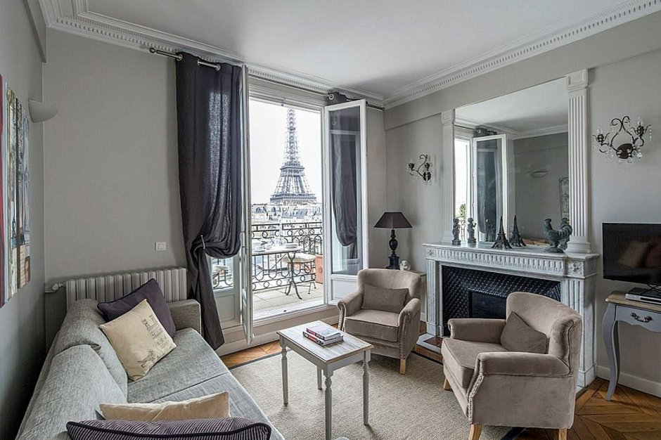 Парижский стиль в интерьере квартиры