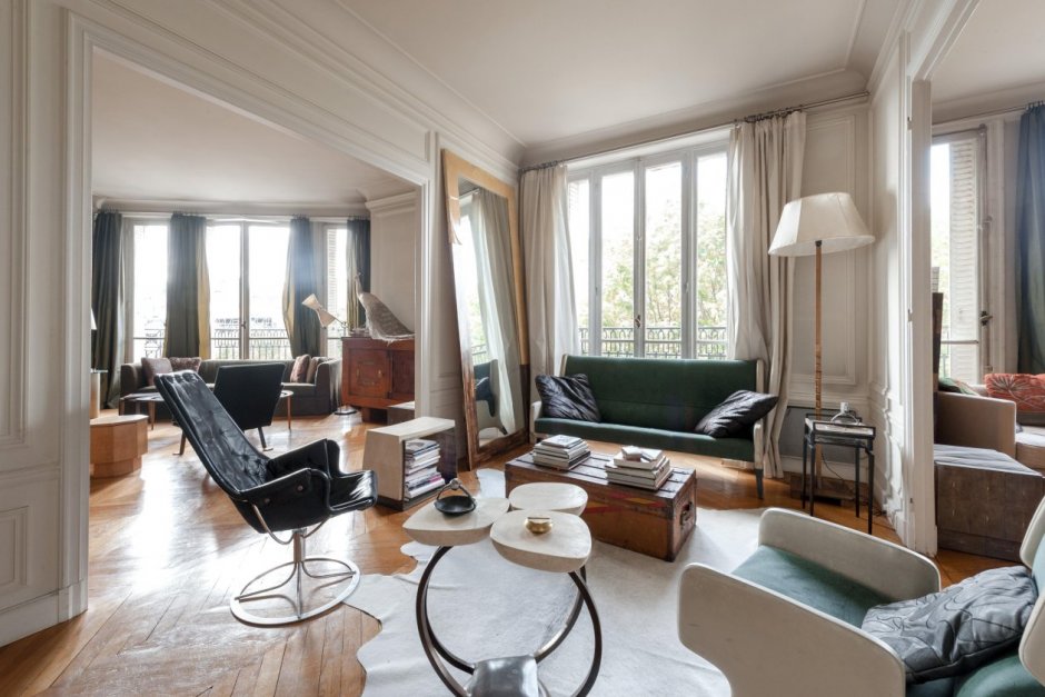 Красивые квартиры Парижский стиль