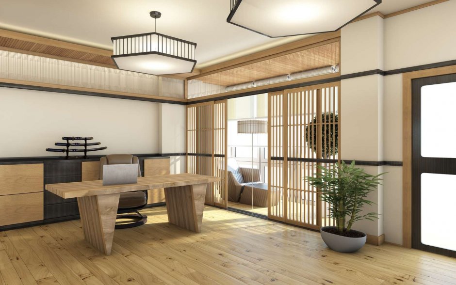 Японский Минимализм в интерьере квартиры