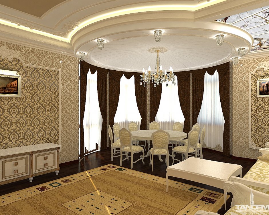 Холл гостиная в Дагестане