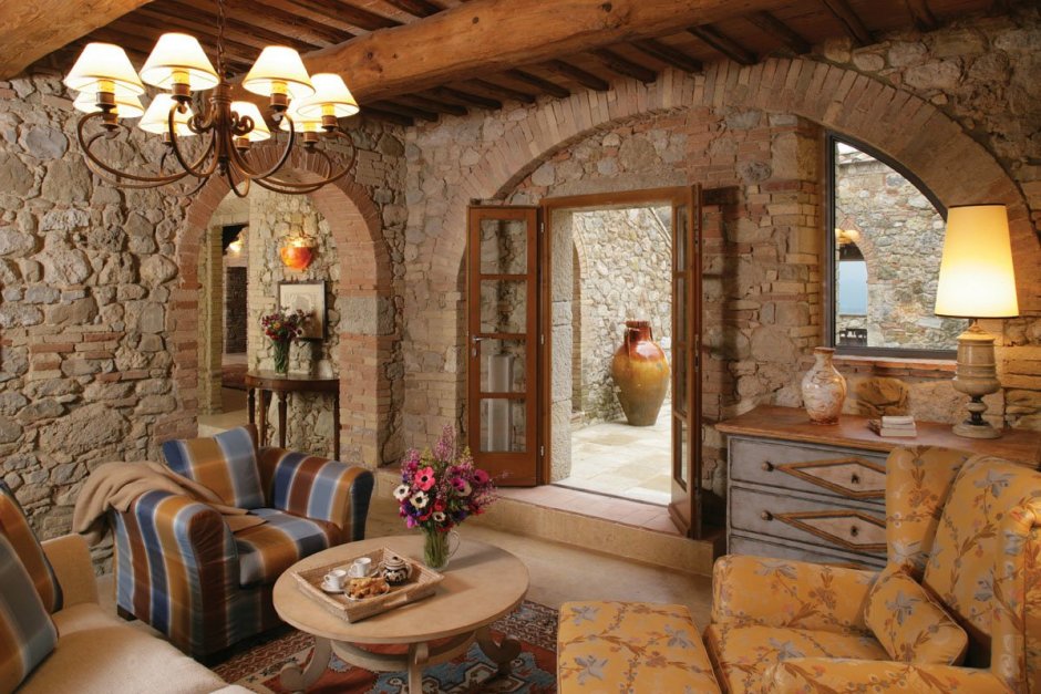 Домики в итальянском стиле Тосканском