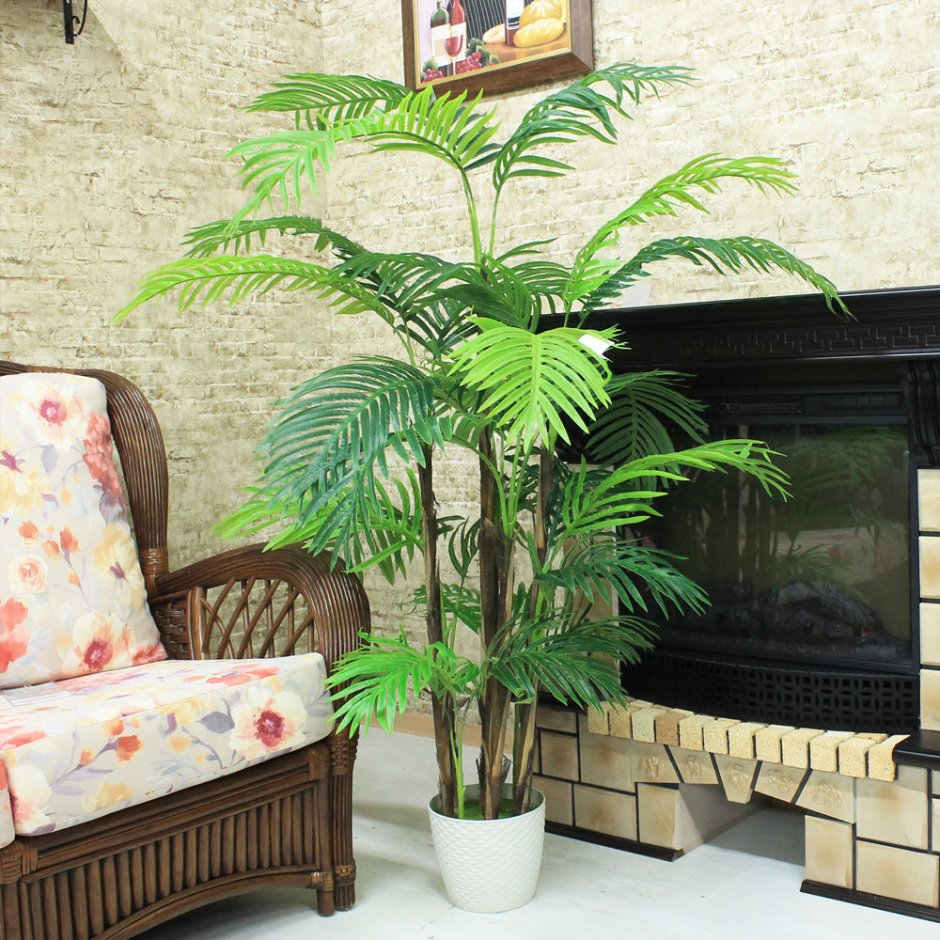 Искусственные пальмы для домашнего интерьера
