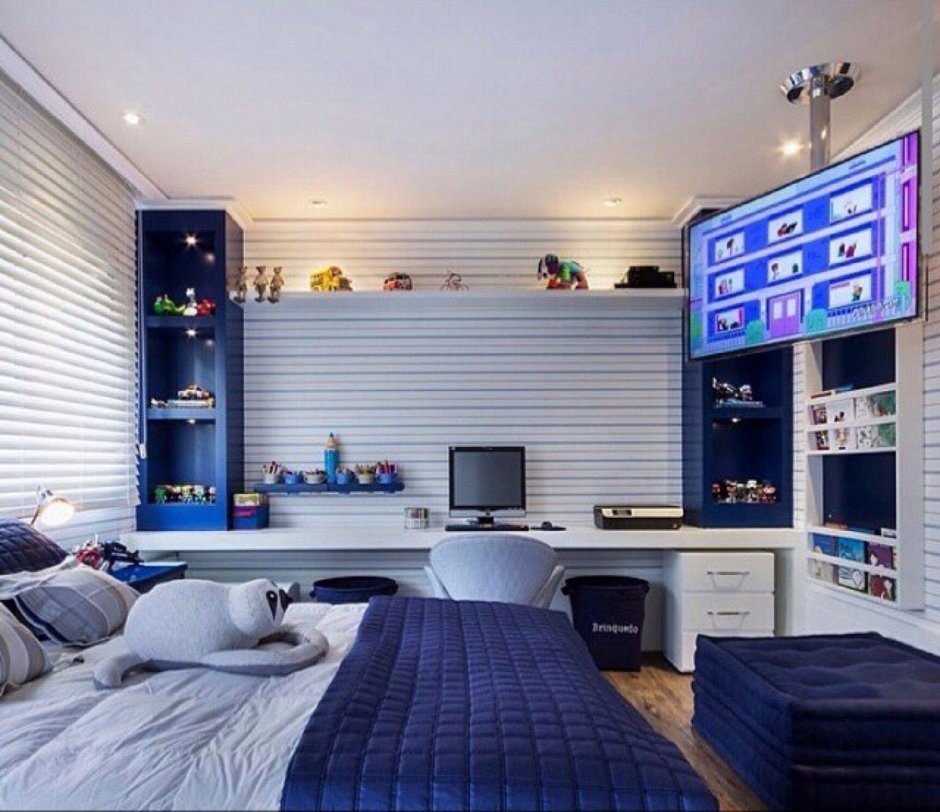 Красивая комната для подростка мальчика