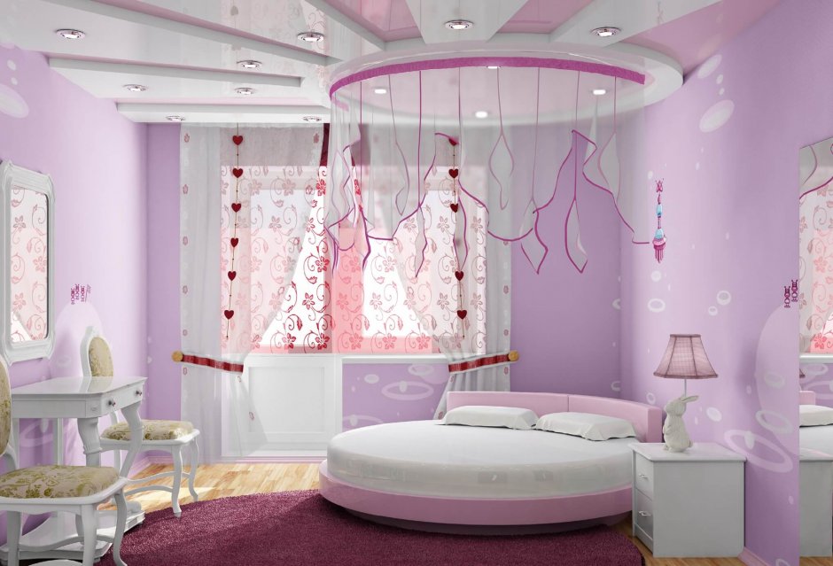Самые красивые комнаты для девочек 12 лет на свете