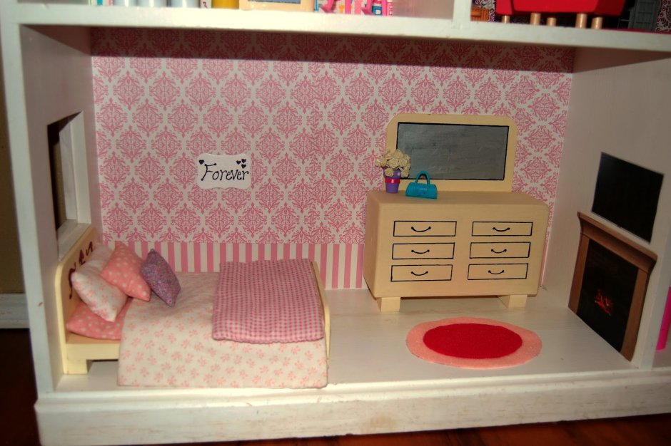 Мебель для Барби из коробок