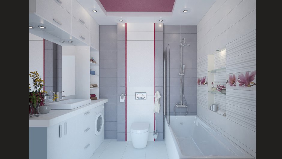 Цветовая гамма для ванных комнат