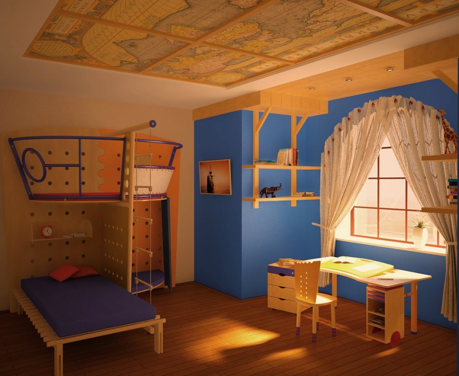 Комнаты для детей в частном доме