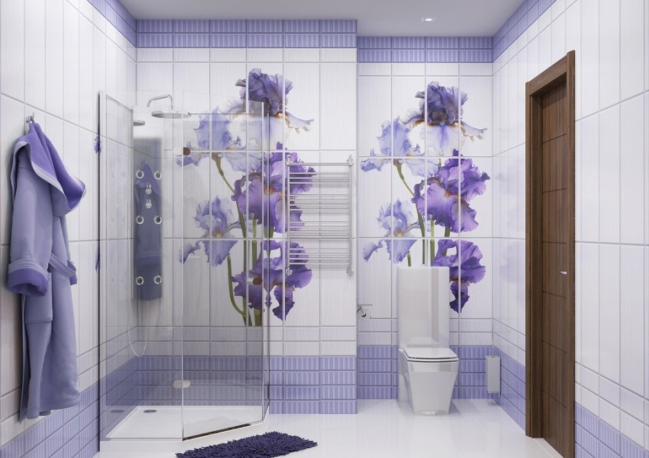 ПВХ панель unique 2,7*0,25*8 Ирис