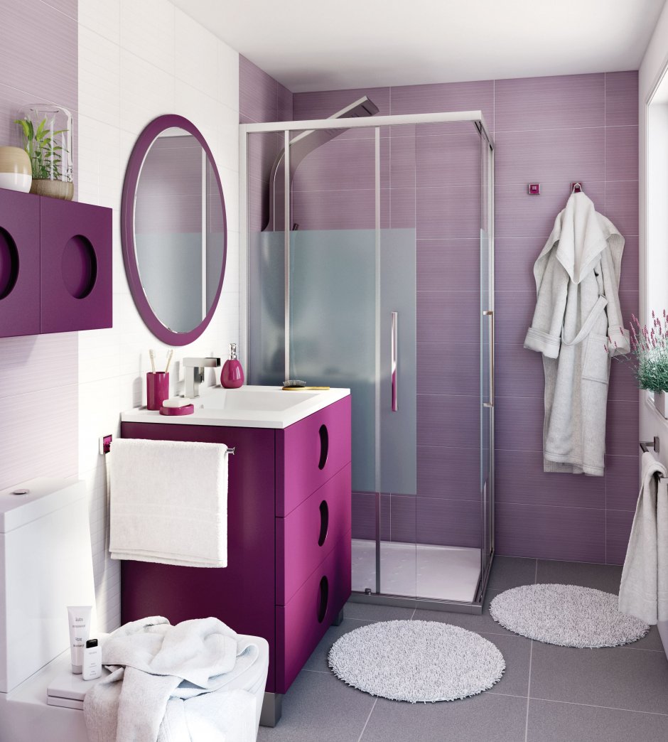 Леруа Мерлен готовые решения для ванной комнаты с душевой кабиной