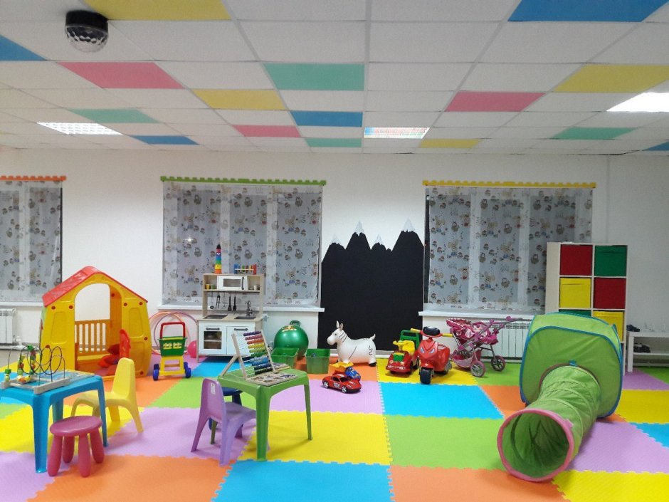 Мягкая комната для детей