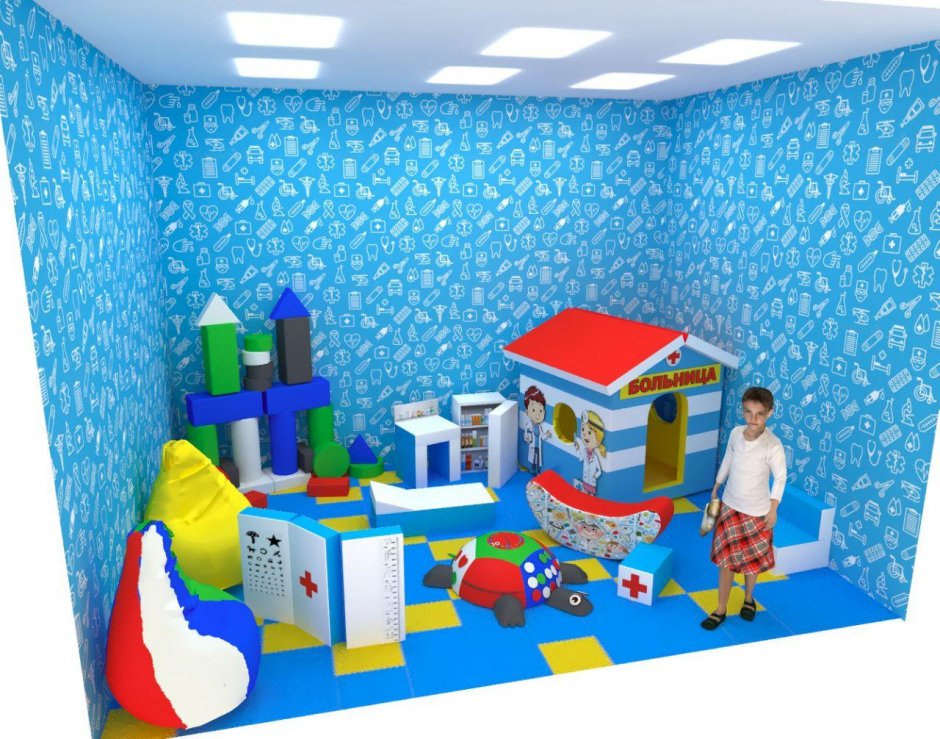 Игровые модули для детских комнат