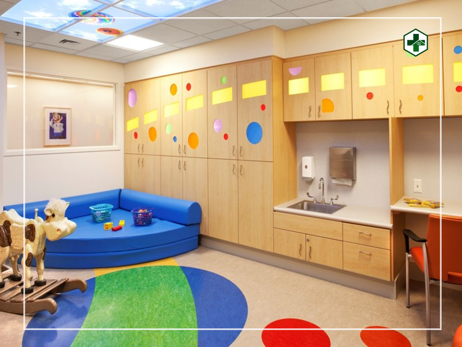 Детская игровая комната в больнице