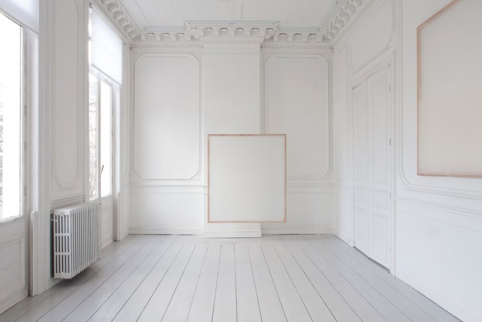 Белая пустая комната Эстетика