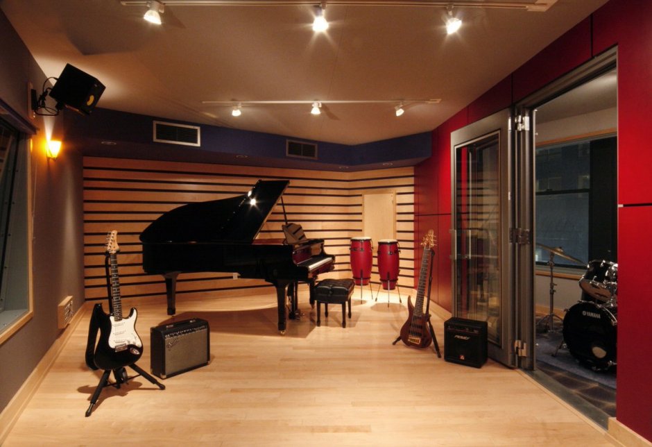 Музыкальная комната в доме