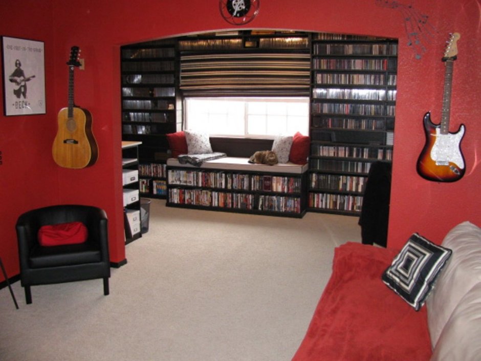 Идеальная комната музыкантов