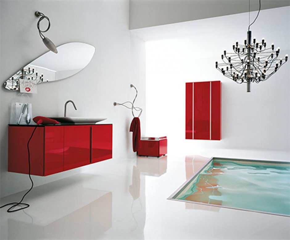 Ванные комнаты в стиле Модерн