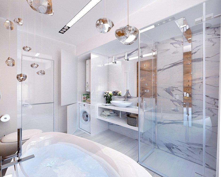 Дизайнерская ванная комната