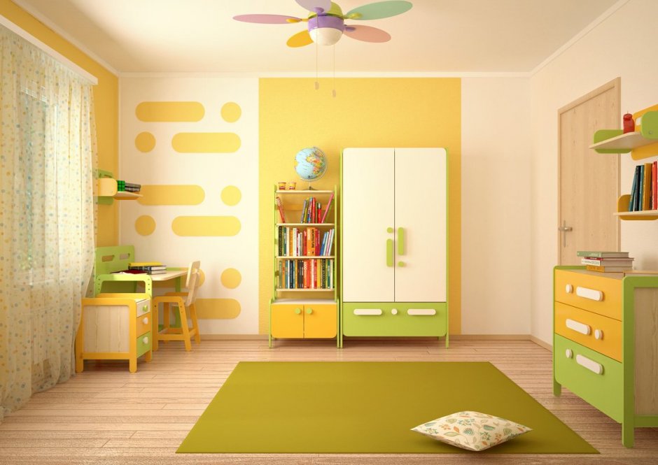 Напольное покрытие для детской комнаты