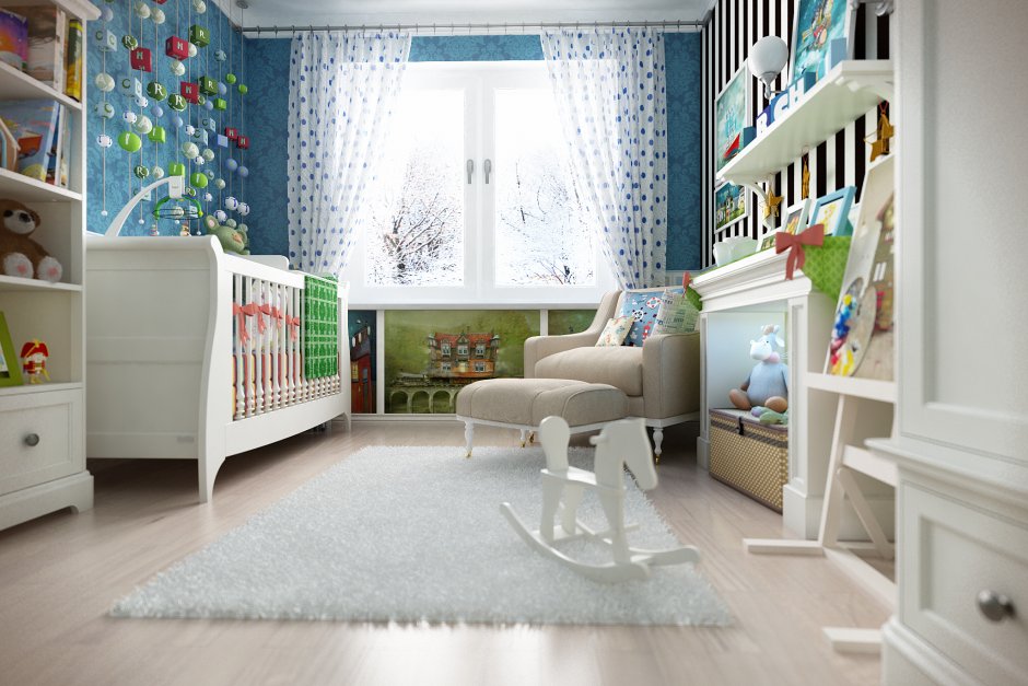 Интерьер детской комнаты Делюкс