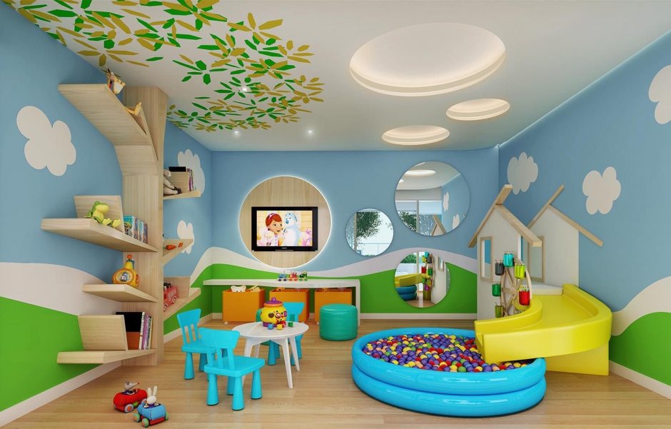Интерактивная комната для детей (64 фото)