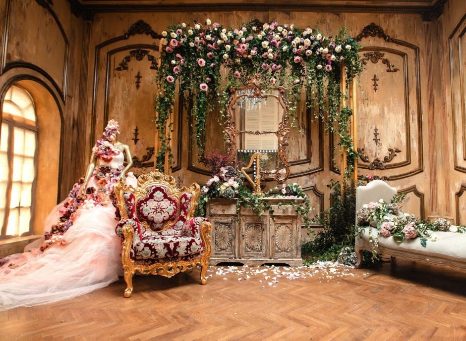 Свадьба в королевском стиле декор