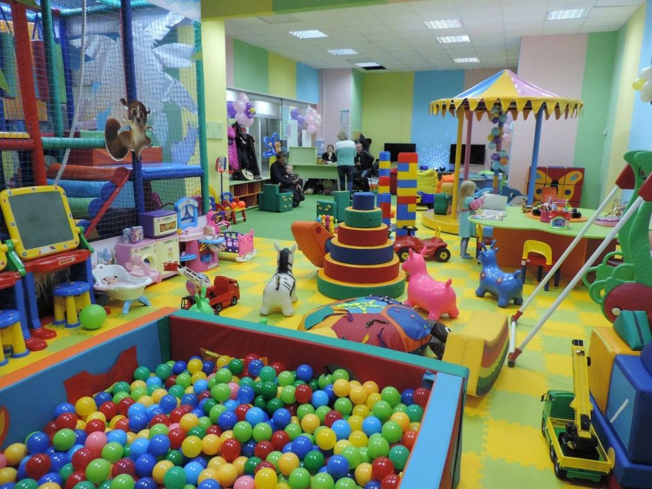 Небольшой детский развлекательный центр