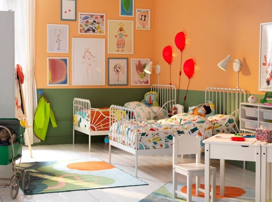 Икеа детская комната для девочки 10 лет
