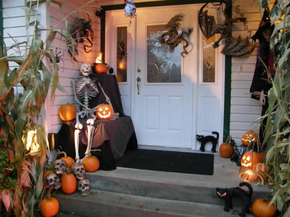 Хэллоуин украшение дома